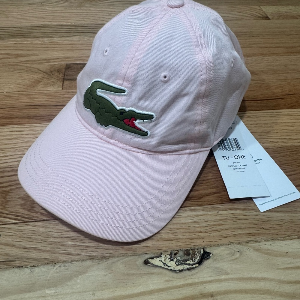 Lacoste Pink Baseball Cap